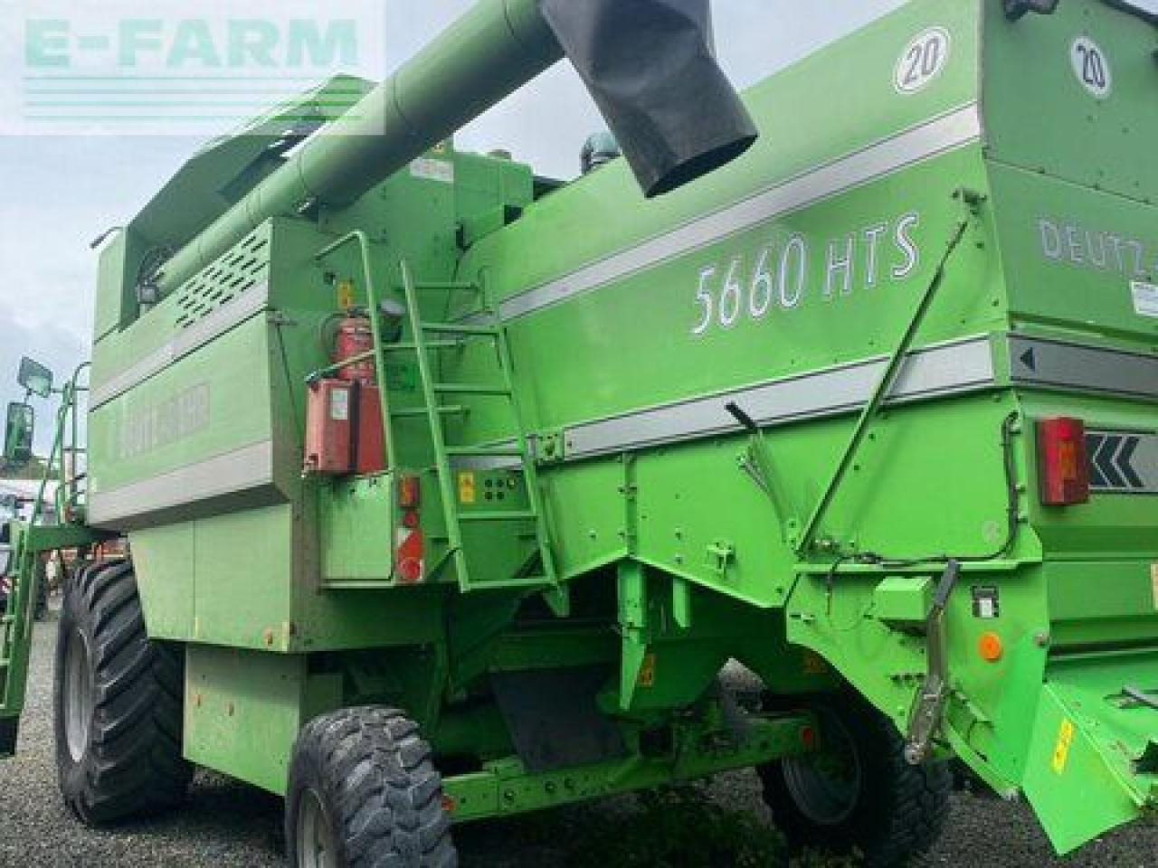 Combine harvester Deutz-Fahr topliner 5660 hts: picture 6