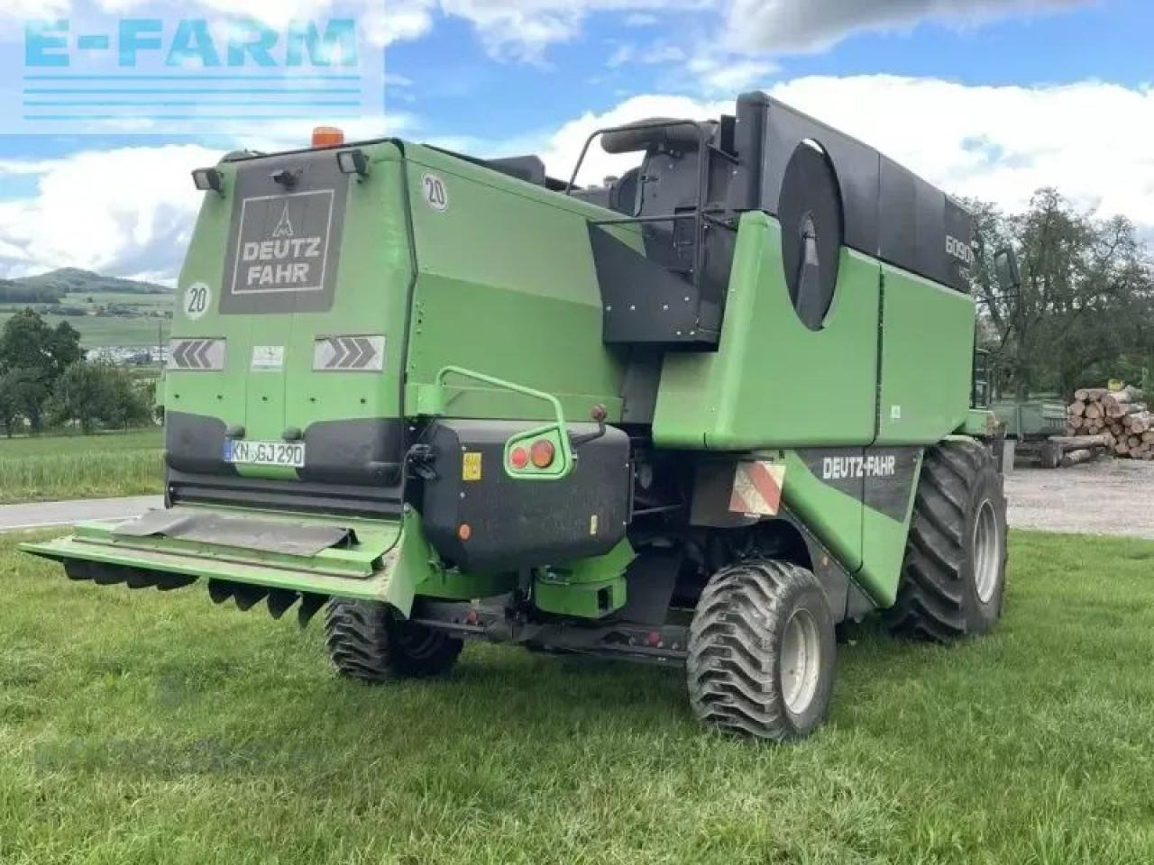 Deutz-Fahr topliner 6090 hts balance - Combine harvester: picture 3 Deutz-Fahr topliner 6090 hts balance - Combine harvester: picture 3