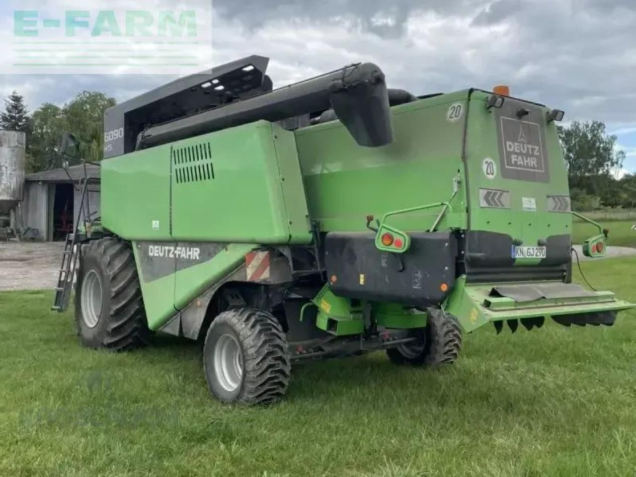 Deutz-Fahr topliner 6090 hts balance - Combine harvester: picture 4 Deutz-Fahr topliner 6090 hts balance - Combine harvester: picture 4