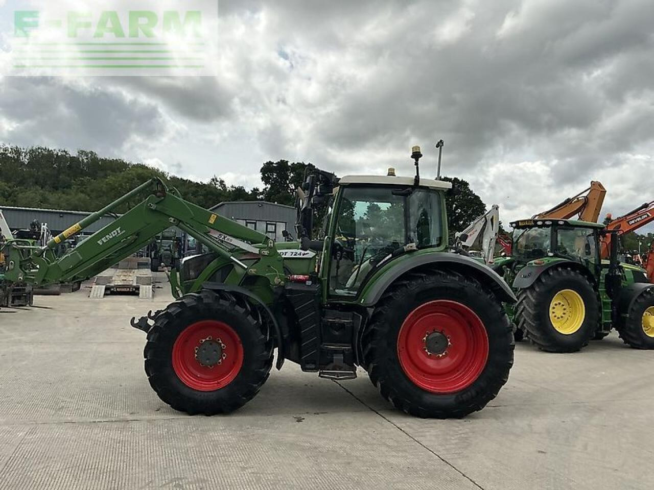 Farm tractor Fendt 724 power plus tractor (st23425): picture 6