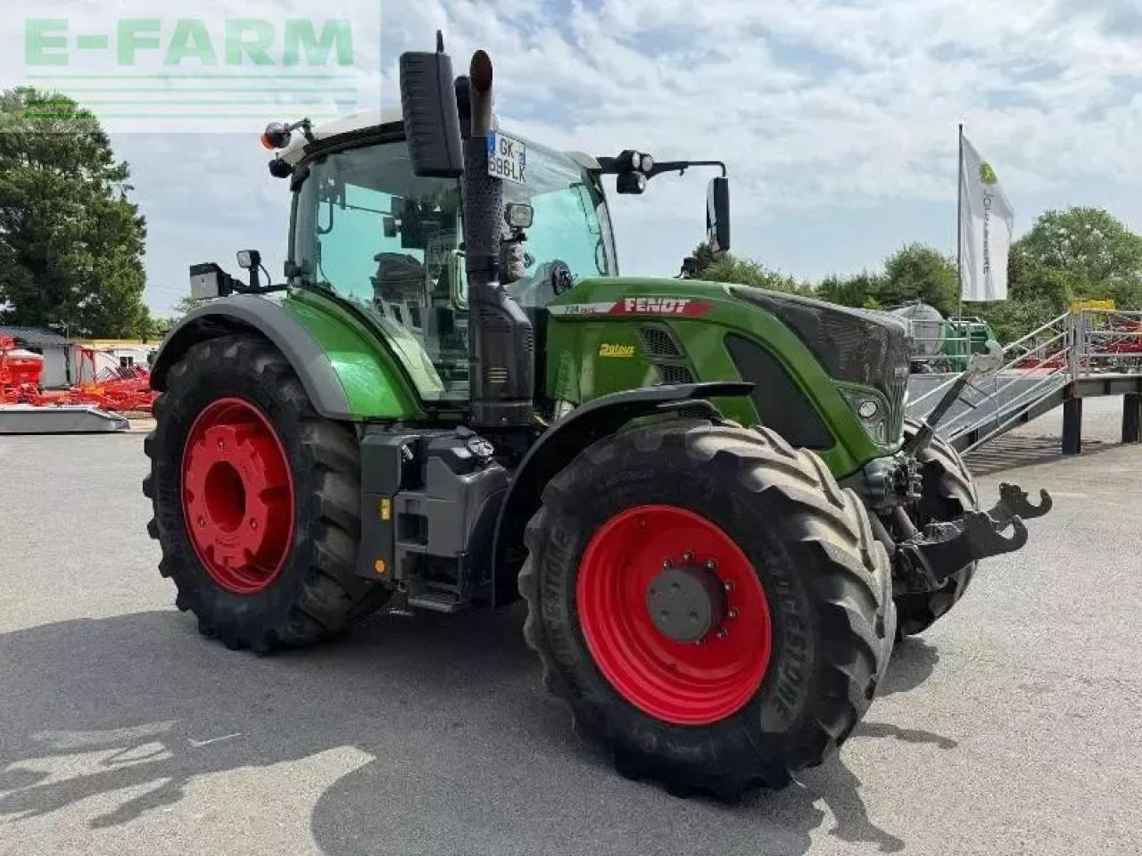 Fendt 724 profi plus - Farm tractor: picture 3 Fendt 724 profi plus - Farm tractor: picture 3