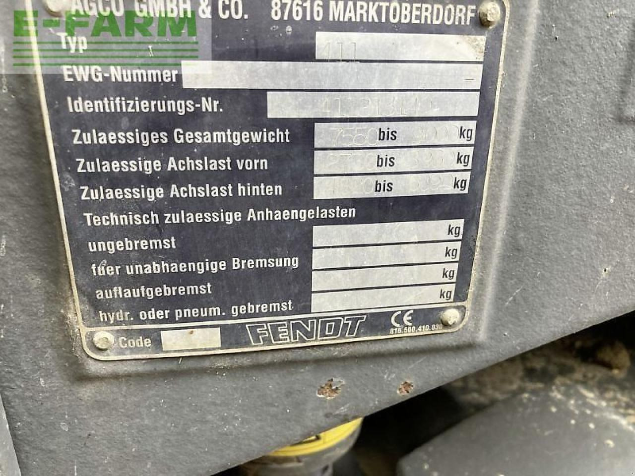 Farm tractor Fendt farmer 411 a: picture 17