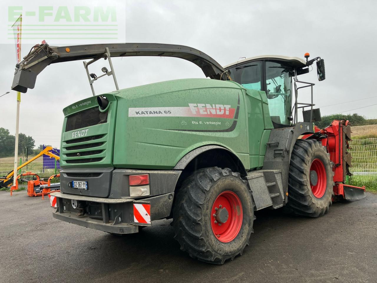 Forage harvester Fendt fendt katana 65+ kemper 375: picture 8