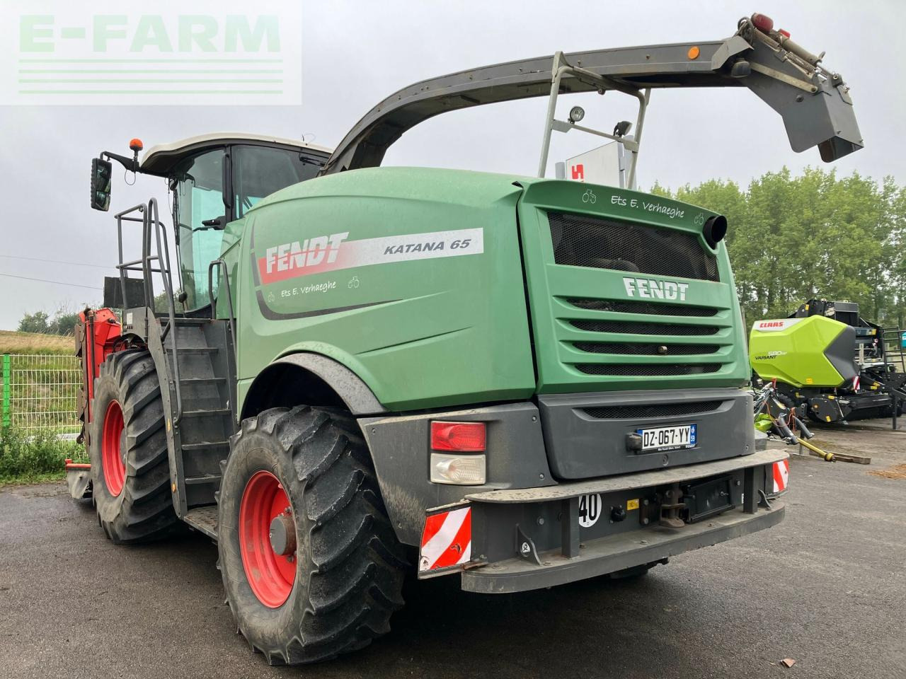 Forage harvester Fendt fendt katana 65+ kemper 375: picture 6