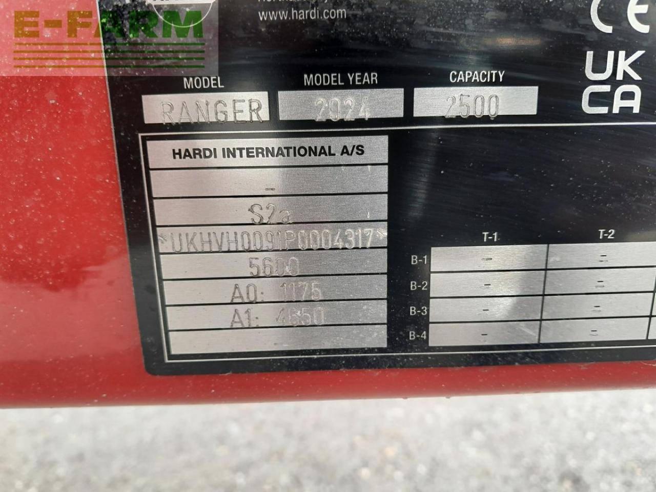 Trailed sprayer Hardi ranger 2500: picture 9