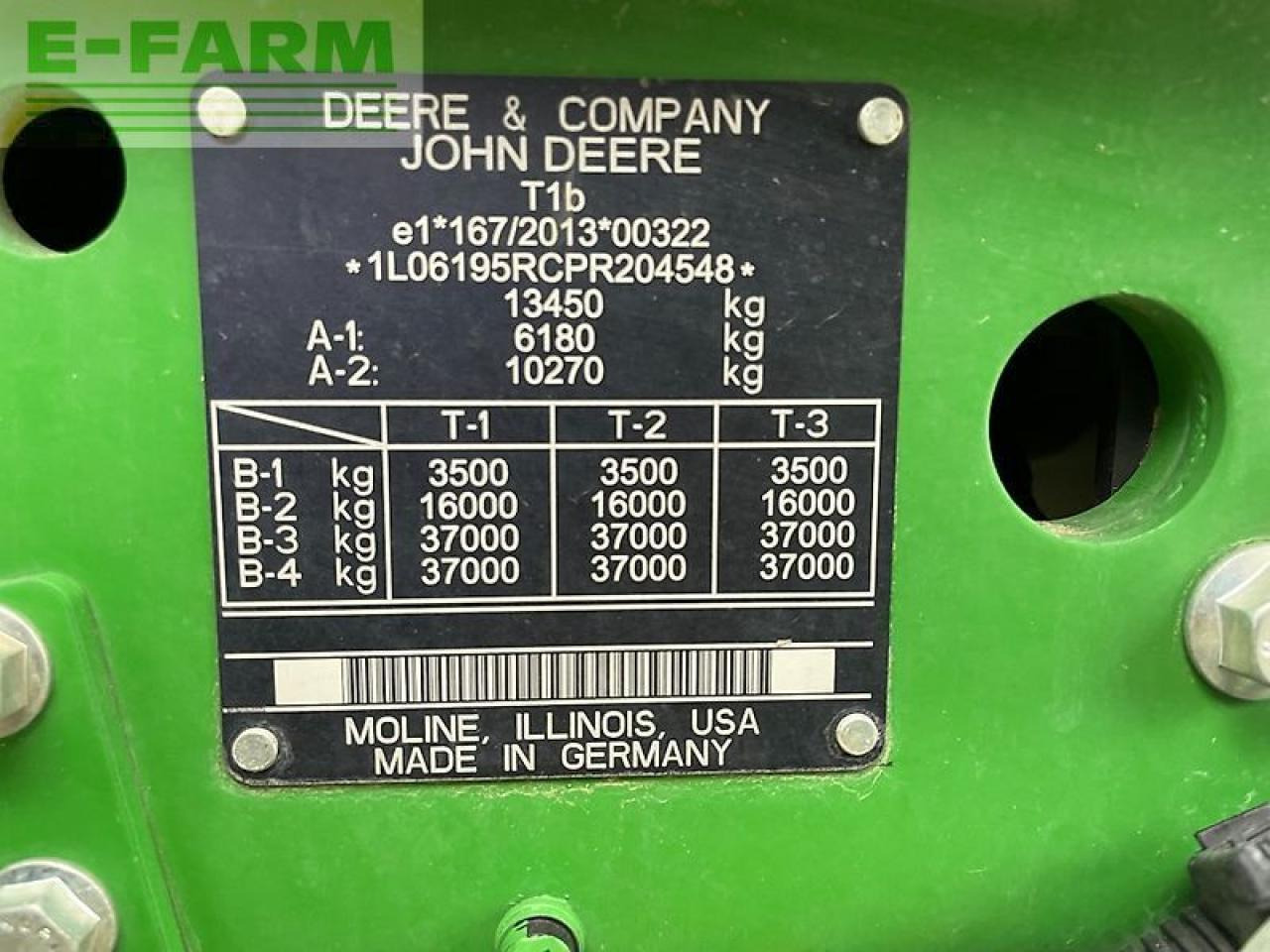Farm tractor John Deere 6r195 garantie bis 13.12.26: picture 26 Farm tractor John Deere 6r195 garantie bis 13.12.26: picture 26