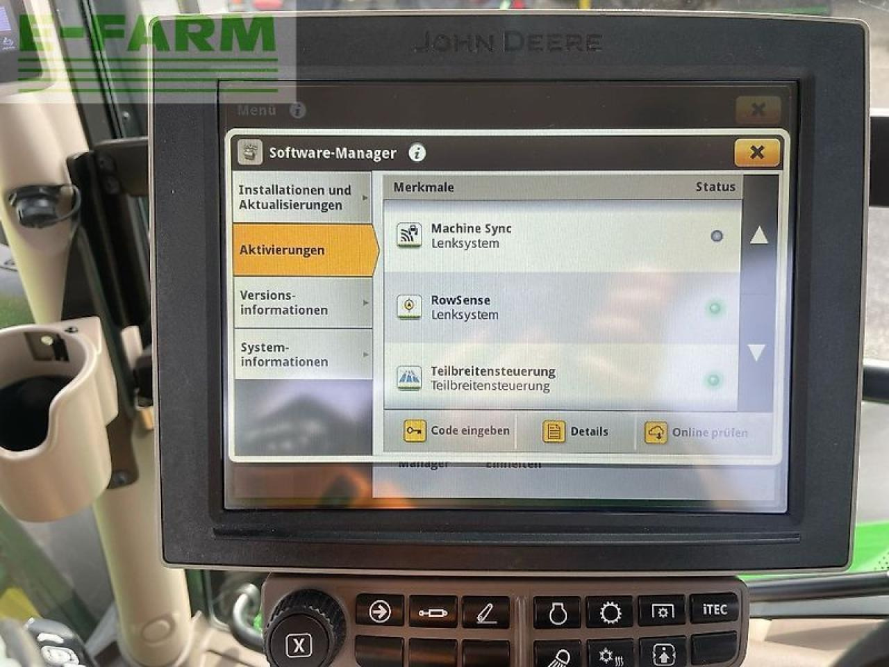 Farm tractor John Deere 6r215 / 6r 215: picture 11
