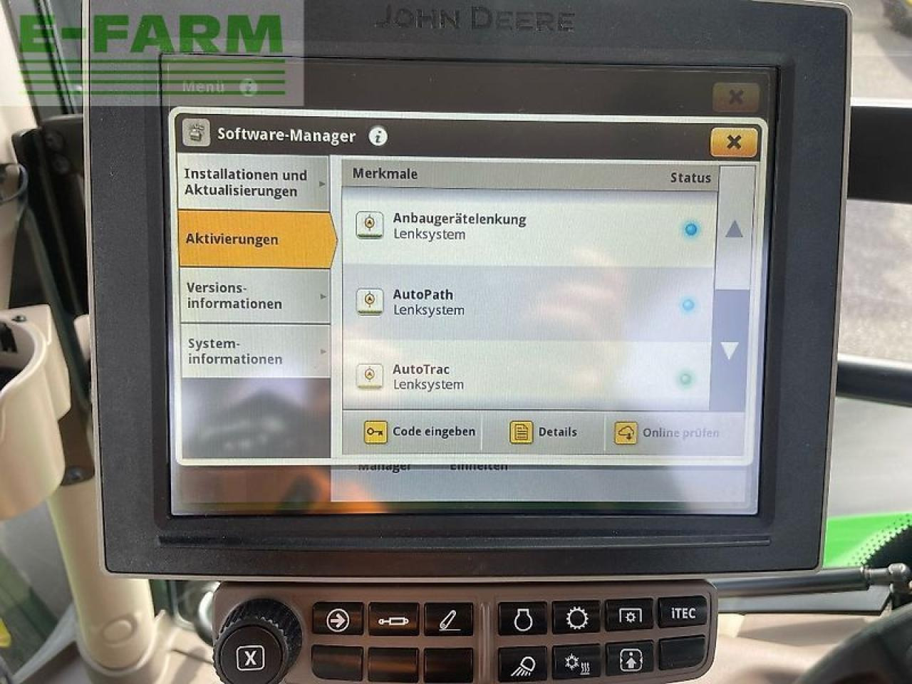 Farm tractor John Deere 6r215 / 6r 215: picture 15