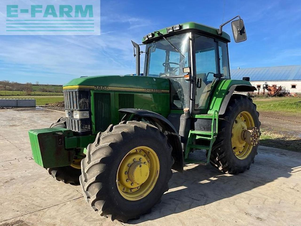 John Deere 7800 - Farm tractor: picture 1 John Deere 7800 - Farm tractor: picture 1