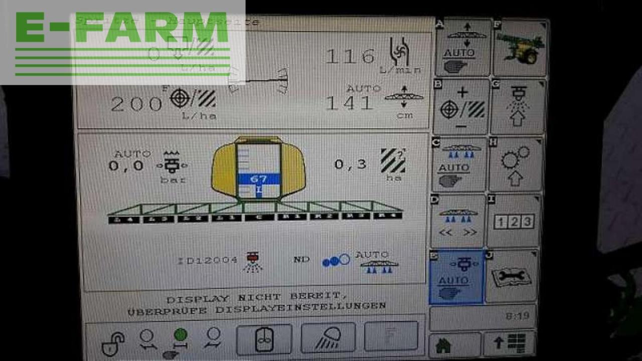 Trailed sprayer John Deere 840i anhängefeldspritze: picture 8 Trailed sprayer John Deere 840i anhängefeldspritze: picture 8