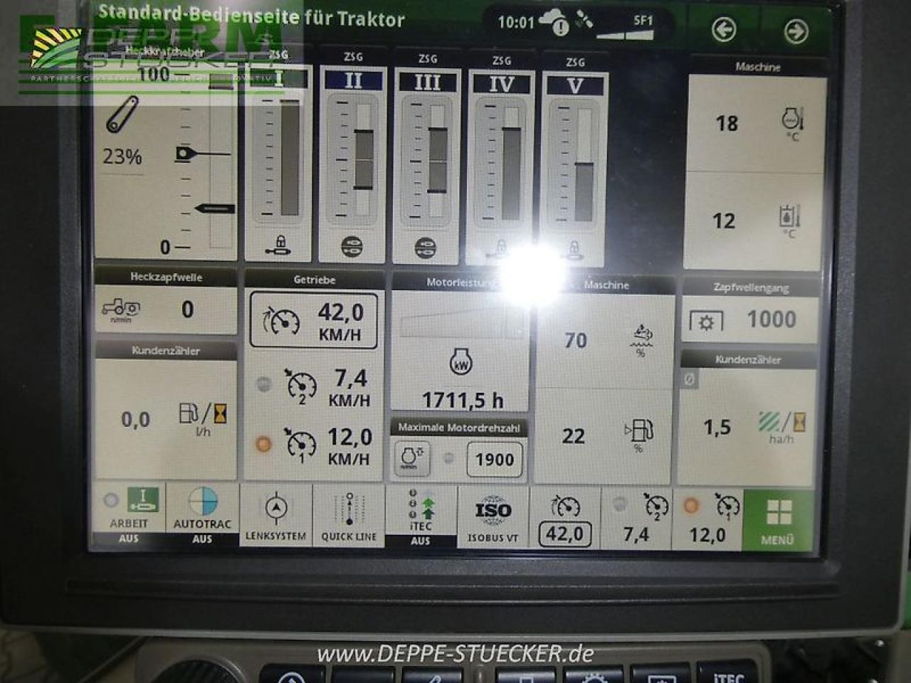 Farm tractor John Deere 8r370 autotrac: picture 11