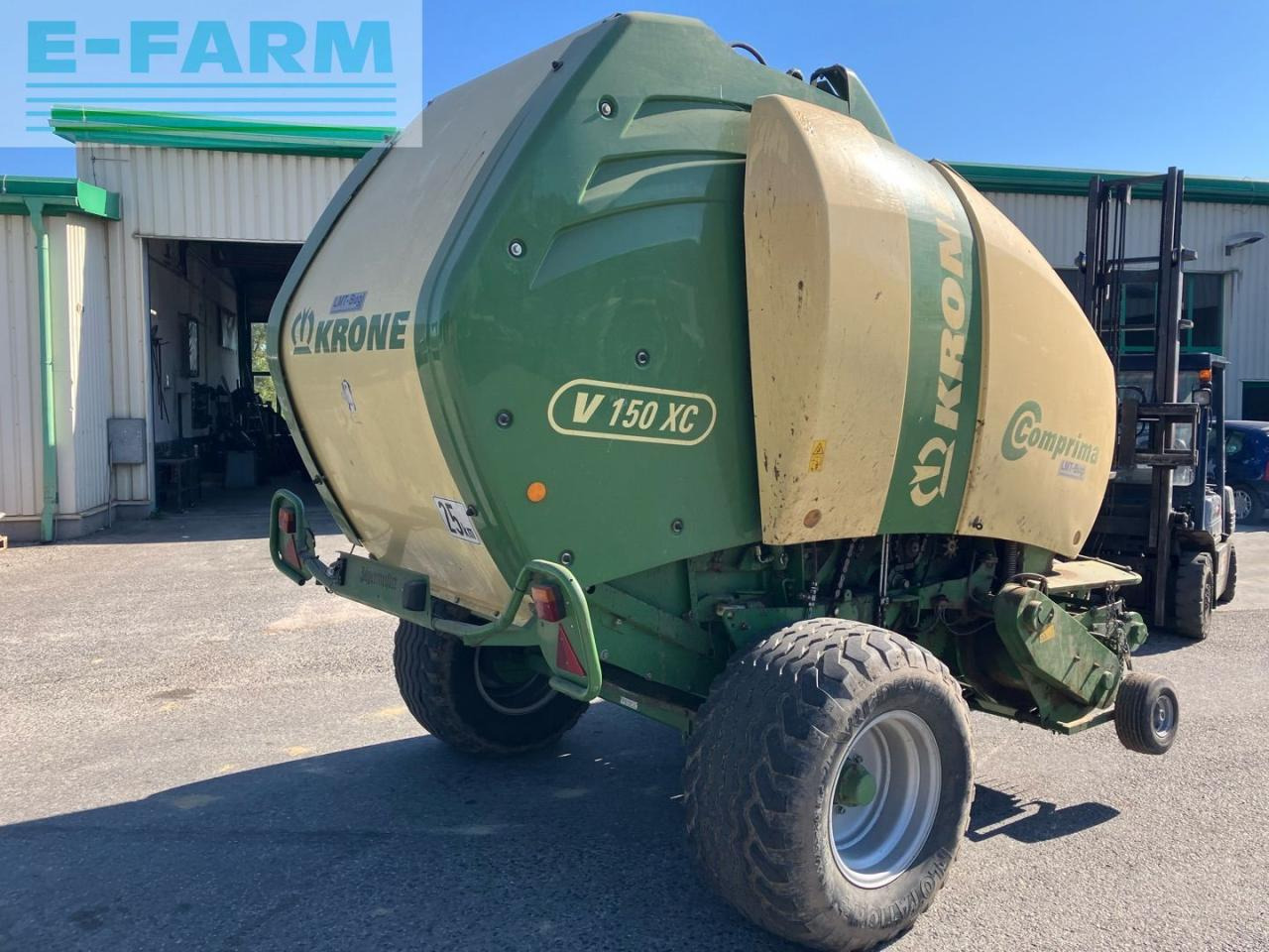 Square baler Krone V 150 XC: picture 8