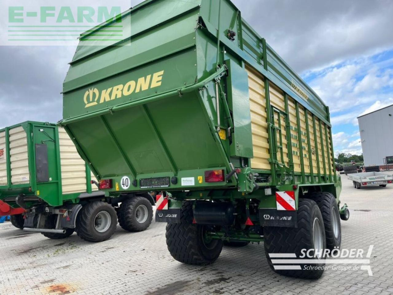 Farm tipping trailer/ Dumper Krone mx 350 gd: picture 6