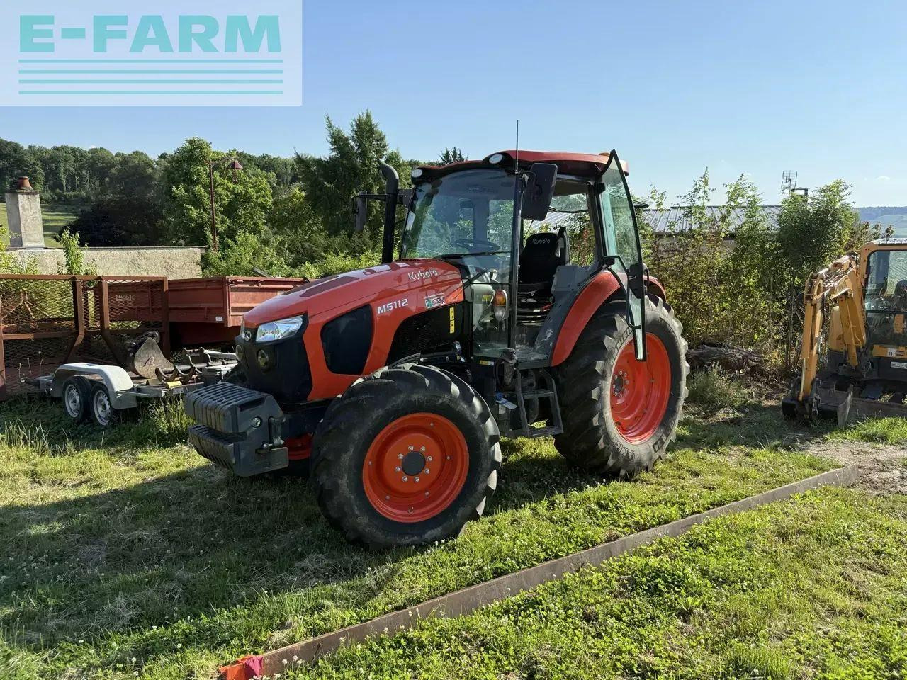 Kubota m5112 - Farm tractor: picture 1 Kubota m5112 - Farm tractor: picture 1