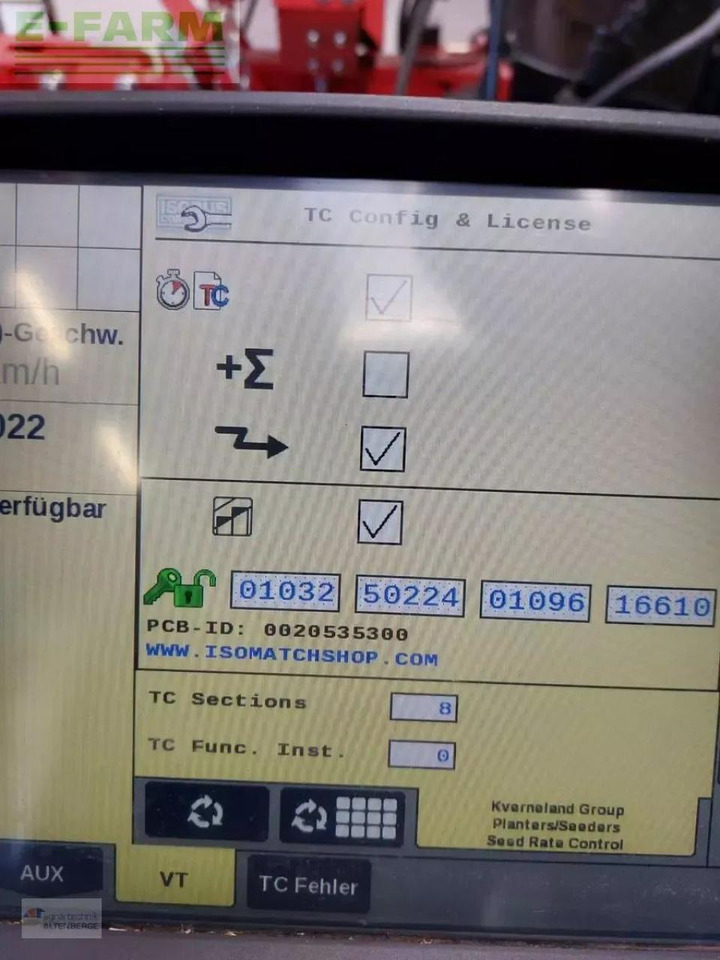 Precision sowing machine Kverneland optima tf profi sx: picture 10 Precision sowing machine Kverneland optima tf profi sx: picture 10