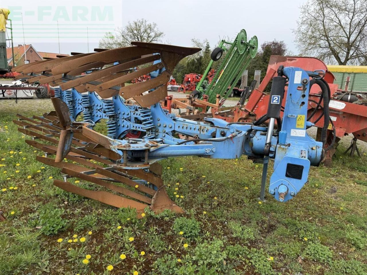 Lemken europal 8x - Plow: picture 2 Lemken europal 8x - Plow: picture 2