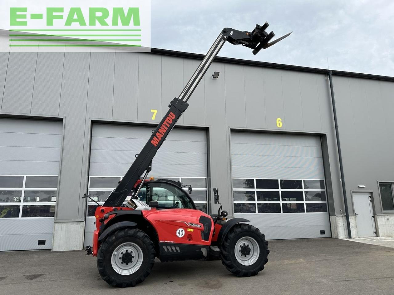 Telescopic handler Manitou 741-140 v+: picture 7