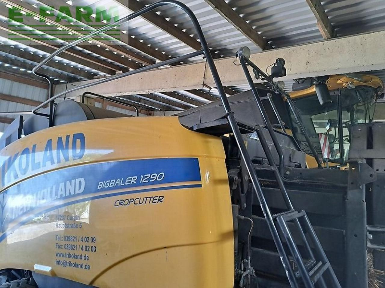 Square baler New Holland bb 1290 r: picture 8 Square baler New Holland bb 1290 r: picture 8