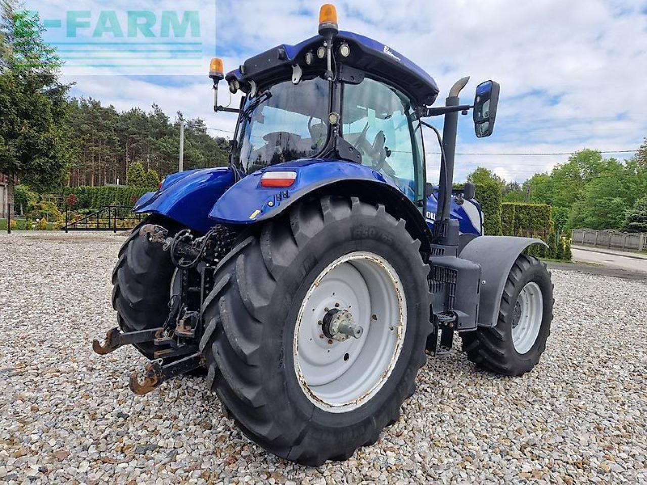 Farm tractor New Holland t7.225 autocommand blue power: picture 22