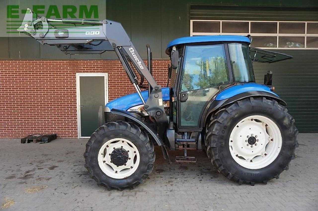 New Holland td80d mit quicke frontlader D - Farm tractor: picture 4 New Holland td80d mit quicke frontlader D - Farm tractor: picture 4