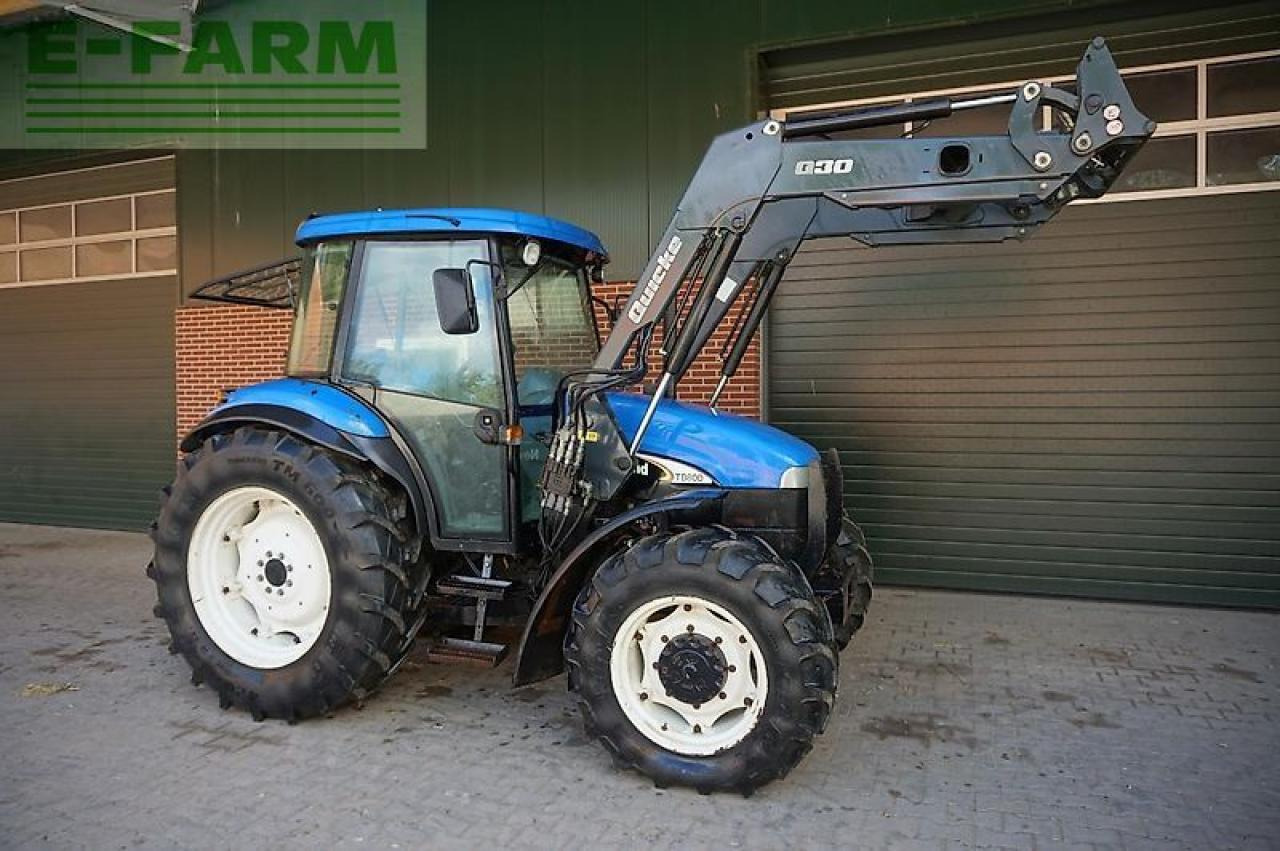 New Holland td80d mit quicke frontlader D - Farm tractor: picture 1 New Holland td80d mit quicke frontlader D - Farm tractor: picture 1
