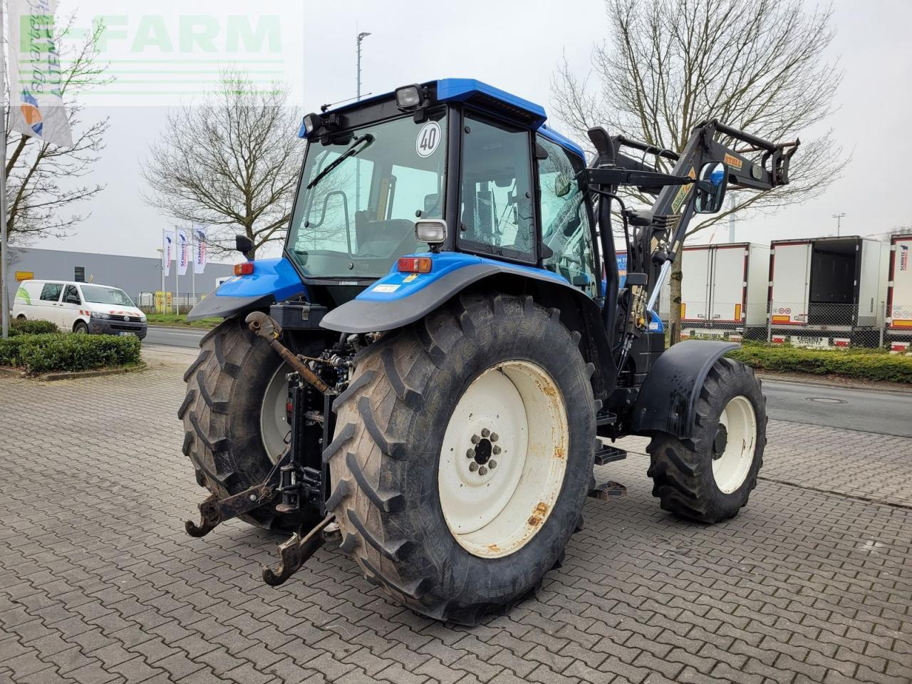 New Holland ts115 / ts 115 - Farm tractor: picture 4 New Holland ts115 / ts 115 - Farm tractor: picture 4