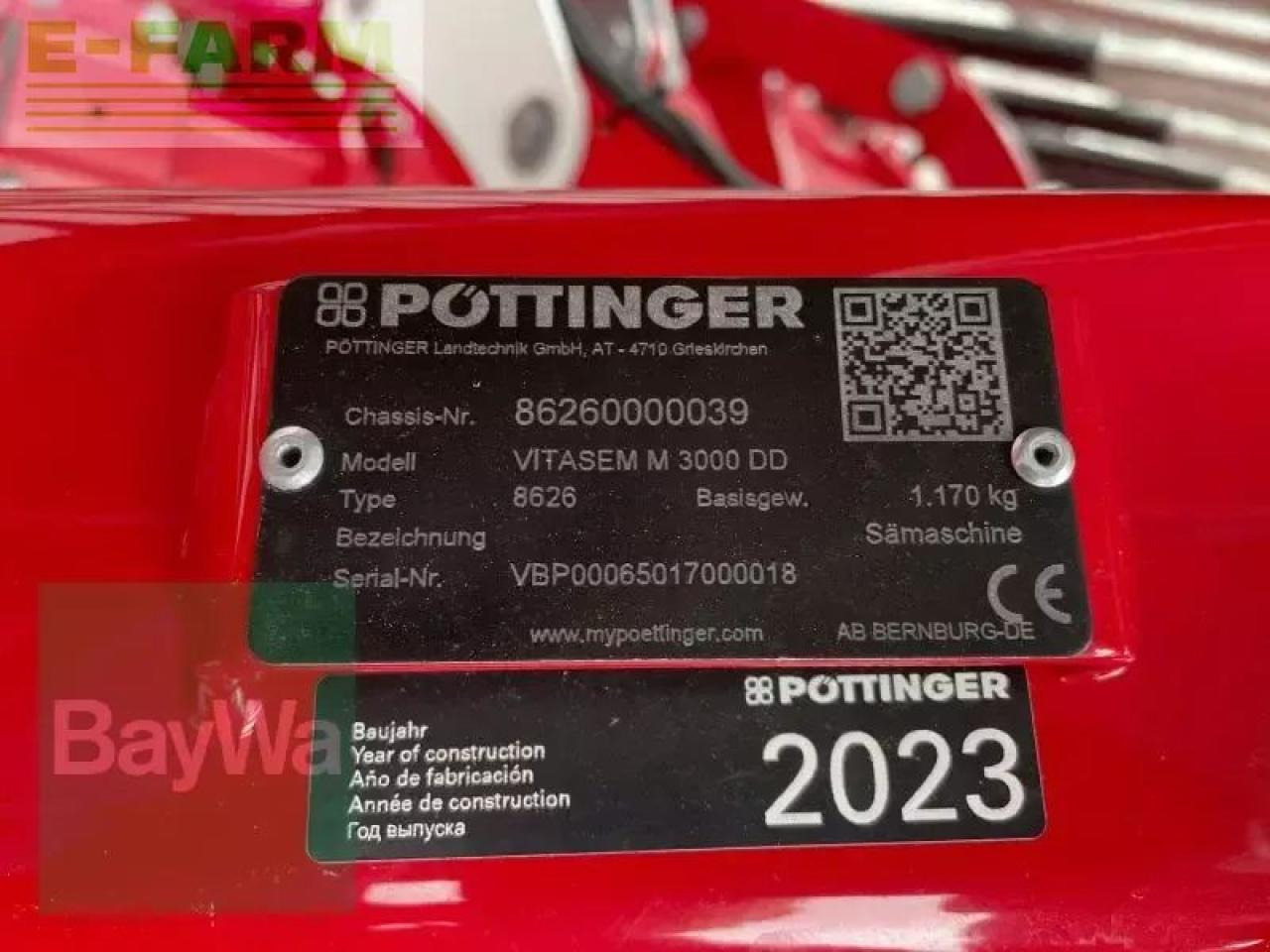 Seed drill Pöttinger vitasem m 3000 dd 24r: picture 15 Seed drill Pöttinger vitasem m 3000 dd 24r: picture 15
