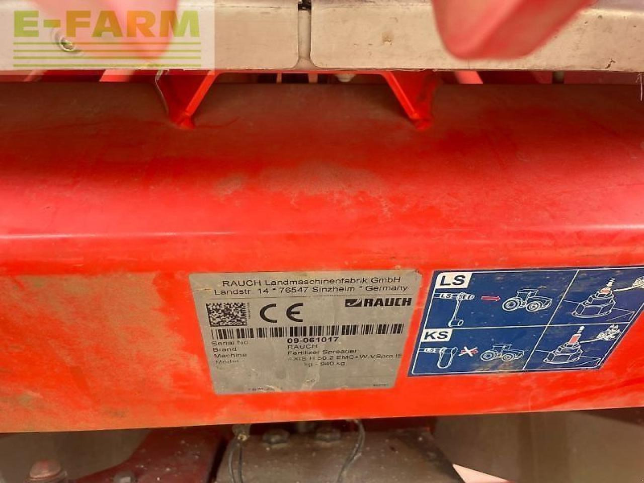 Fertilizer spreader Rauch düngestreuer h502 emc: picture 6 Fertilizer spreader Rauch düngestreuer h502 emc: picture 6