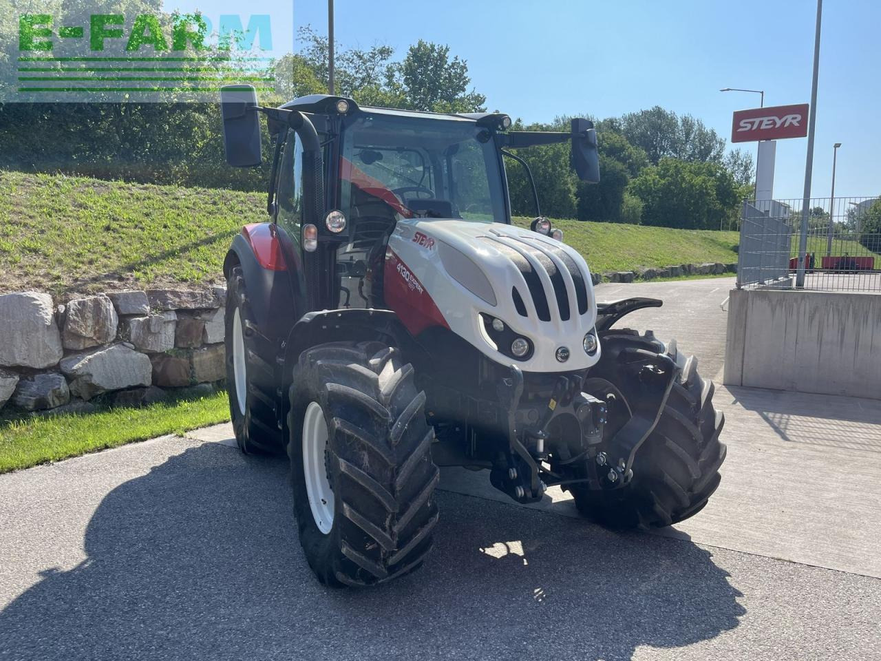 Steyr 4130 expert cvt CVT - Farm tractor: picture 3 Steyr 4130 expert cvt CVT - Farm tractor: picture 3