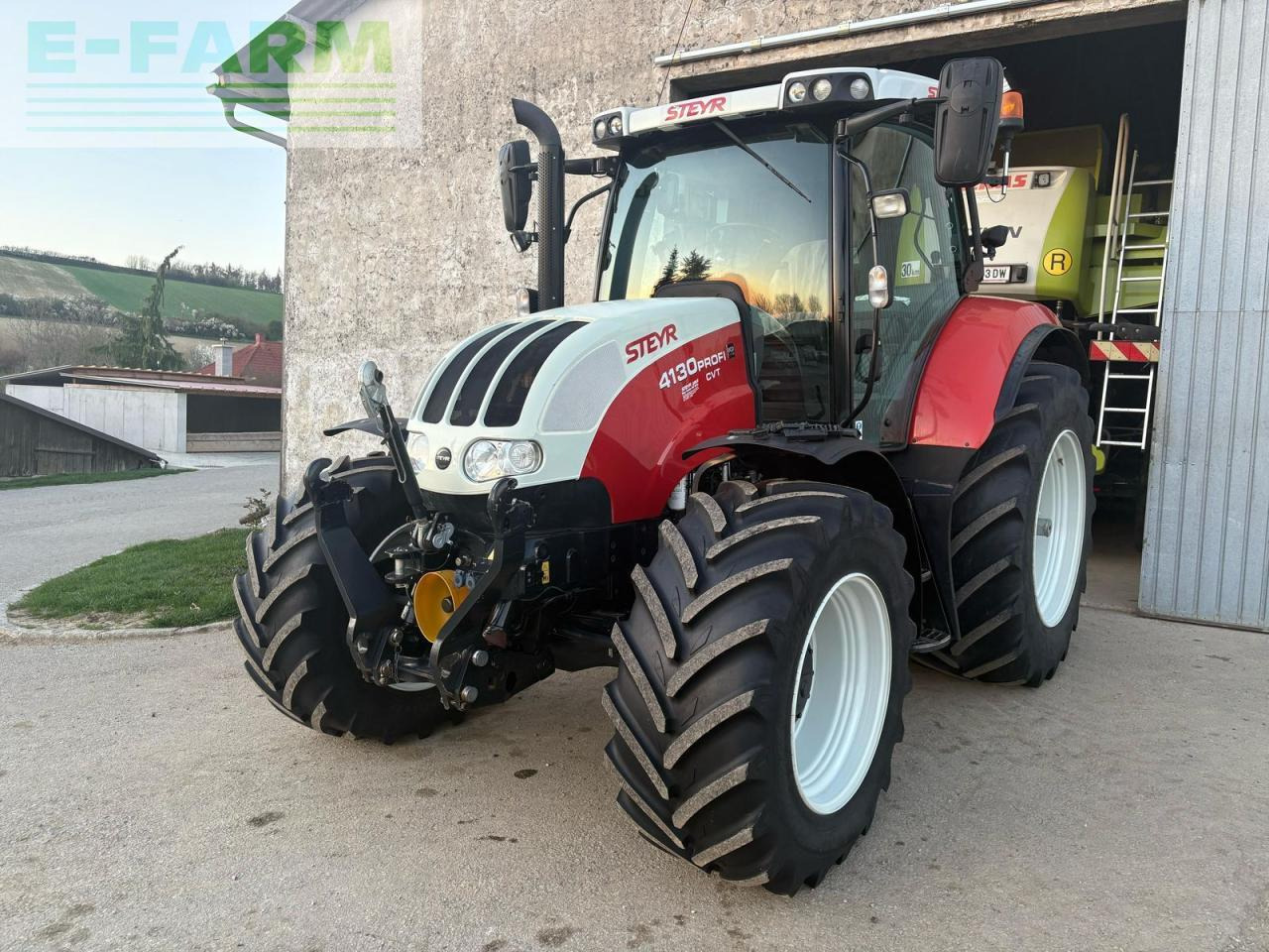 Steyr 4130 profi cvt CVT - Farm tractor: picture 1 Steyr 4130 profi cvt CVT - Farm tractor: picture 1