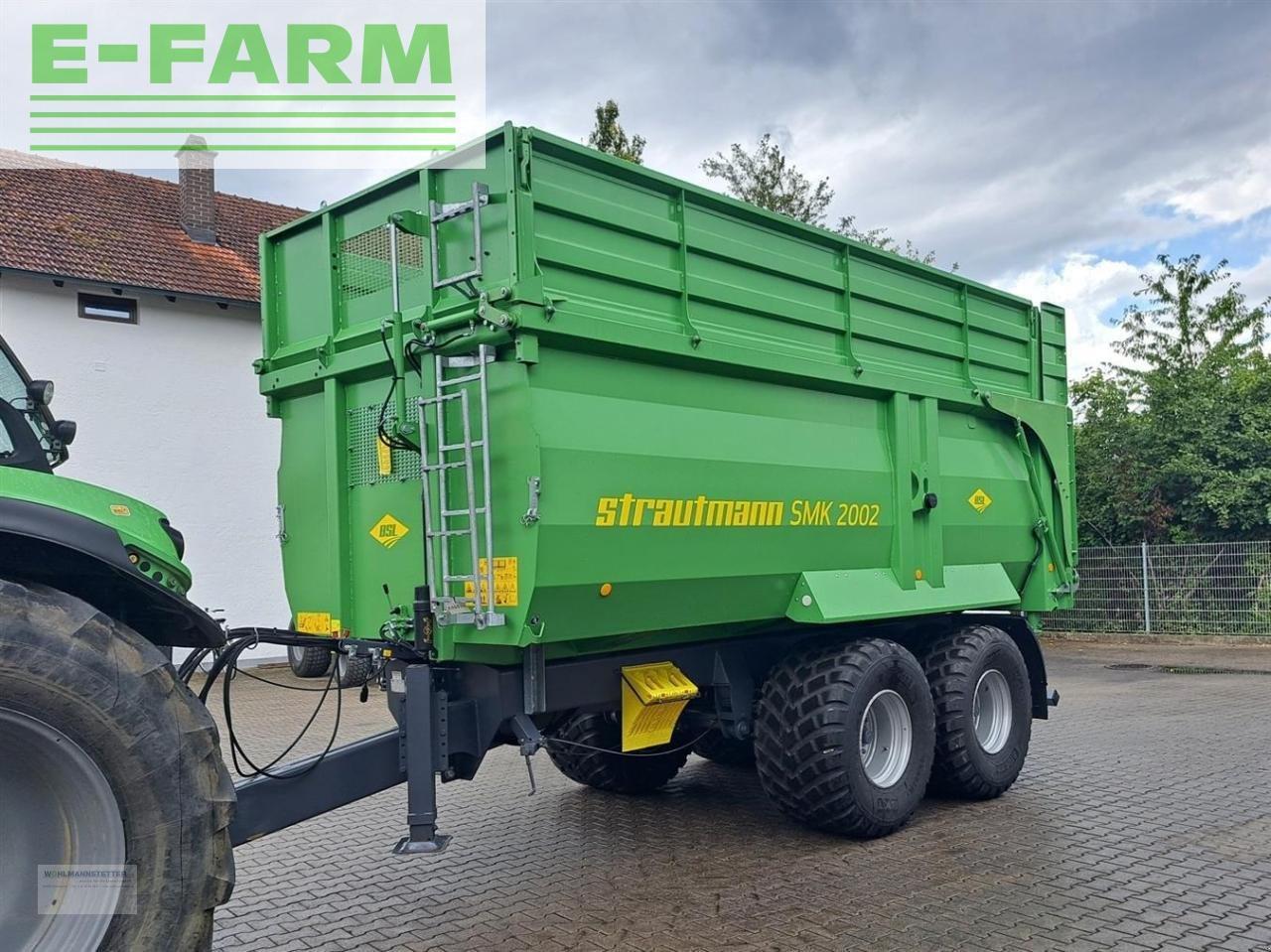 Farm tipping trailer/ Dumper Strautmann smk 2002: picture 7