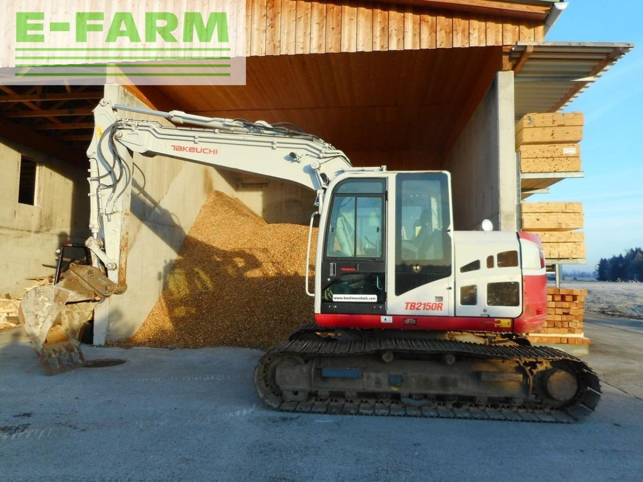 Takeuchi tb2150r ( 15.420kg ) - Crawler excavator: picture 1 Takeuchi tb2150r ( 15.420kg ) - Crawler excavator: picture 1
