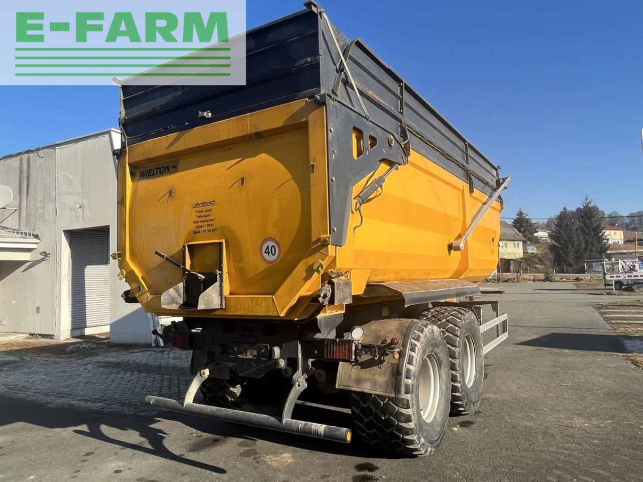 Farm tipping trailer/ Dumper Wielton prc2hp: picture 6