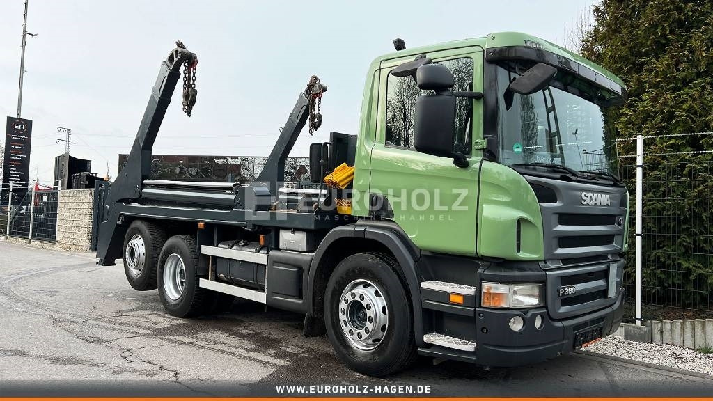 Scania P 360 Absetzkipper 6x2 Liftachse, gelenkte Achse - Skip loader truck: picture 3 Scania P 360 Absetzkipper 6x2 Liftachse, gelenkte Achse - Skip loader truck: picture 3