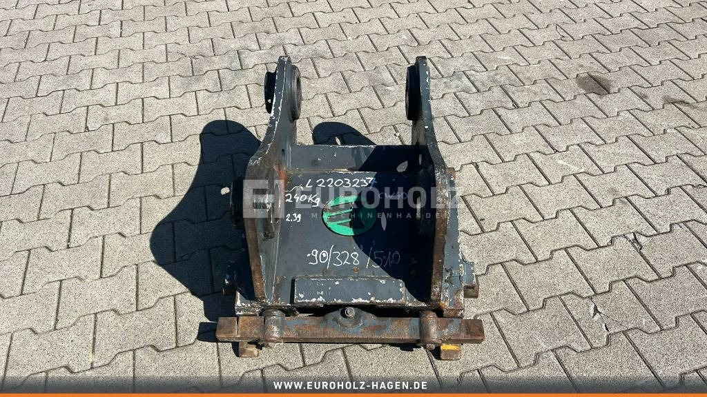 Schnellwechsler hydr für CW40 Kobelco SK260 gebr - Quick coupler for Construction machinery: picture 2 Schnellwechsler hydr für CW40 Kobelco SK260 gebr - Quick coupler for Construction machinery: picture 2