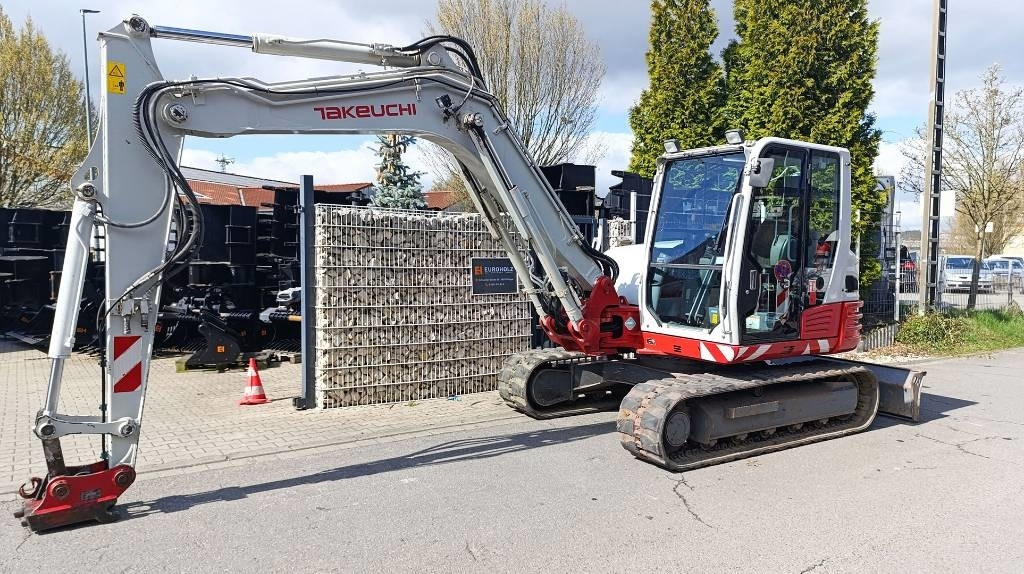Takeuchi Minibagger TB 290 Schnellwechsler hydraulisch MS08 - Mini excavator: picture 1 Takeuchi Minibagger TB 290 Schnellwechsler hydraulisch MS08 - Mini excavator: picture 1
