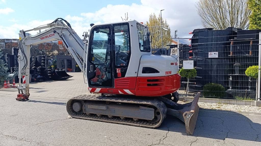 Takeuchi Minibagger TB 290 Schnellwechsler hydraulisch MS08 - Mini excavator: picture 4 Takeuchi Minibagger TB 290 Schnellwechsler hydraulisch MS08 - Mini excavator: picture 4