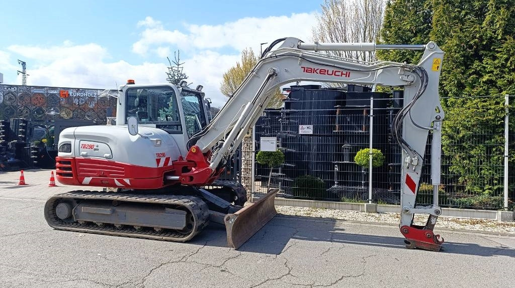 Takeuchi Minibagger TB 290 Schnellwechsler hydraulisch MS08 - Mini excavator: picture 5 Takeuchi Minibagger TB 290 Schnellwechsler hydraulisch MS08 - Mini excavator: picture 5