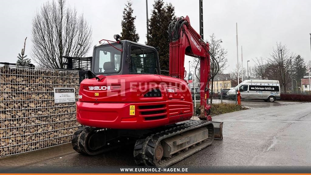 Takeuchi Minibagger TB290, Powertillt, hydr. SW MS08 - Mini excavator: picture 4 Takeuchi Minibagger TB290, Powertillt, hydr. SW MS08 - Mini excavator: picture 4