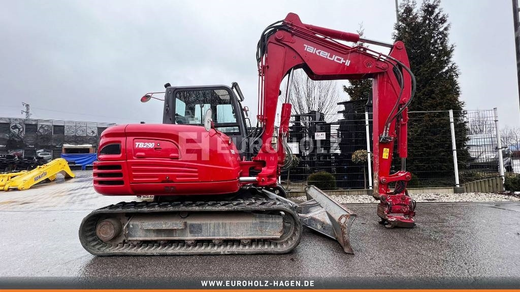 Takeuchi Minibagger TB290, Powertillt, hydr. SW MS08 - Mini excavator: picture 5 Takeuchi Minibagger TB290, Powertillt, hydr. SW MS08 - Mini excavator: picture 5
