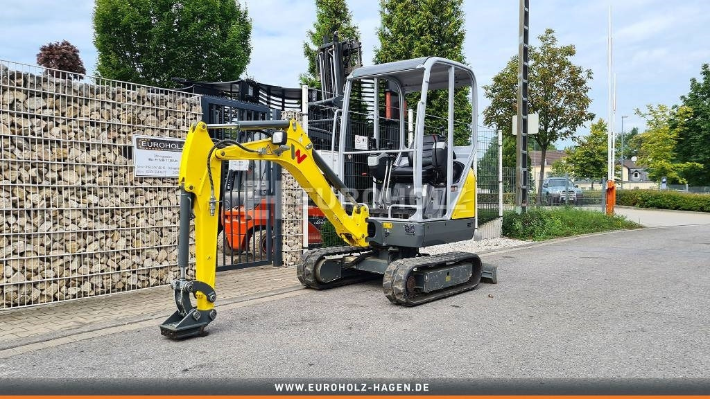 Wacker Neuson Minibagger ET16, Schnellwechsler MS01, Schutzdach - Mini excavator: picture 1 Wacker Neuson Minibagger ET16, Schnellwechsler MS01, Schutzdach - Mini excavator: picture 1