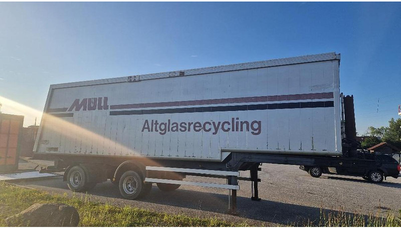 Tipper trailer Warneke Alu Kippmulde 2 Achs mit Lenkachse: picture 8