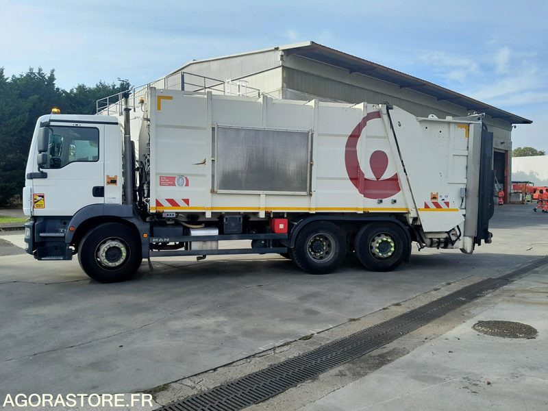 BOM 26T MAN GO (5832-66ICAM571X) - Garbage truck: picture 1 BOM 26T MAN GO (5832-66ICAM571X) - Garbage truck: picture 1