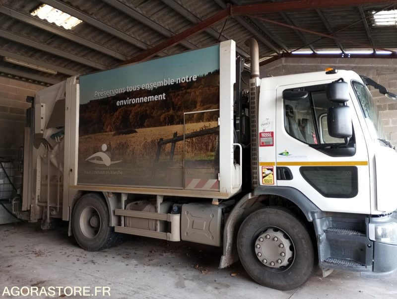 BOM RENAULT D - 2021 - 162758km - FZ325QB - Garbage truck: picture 2 BOM RENAULT D - 2021 - 162758km - FZ325QB - Garbage truck: picture 2