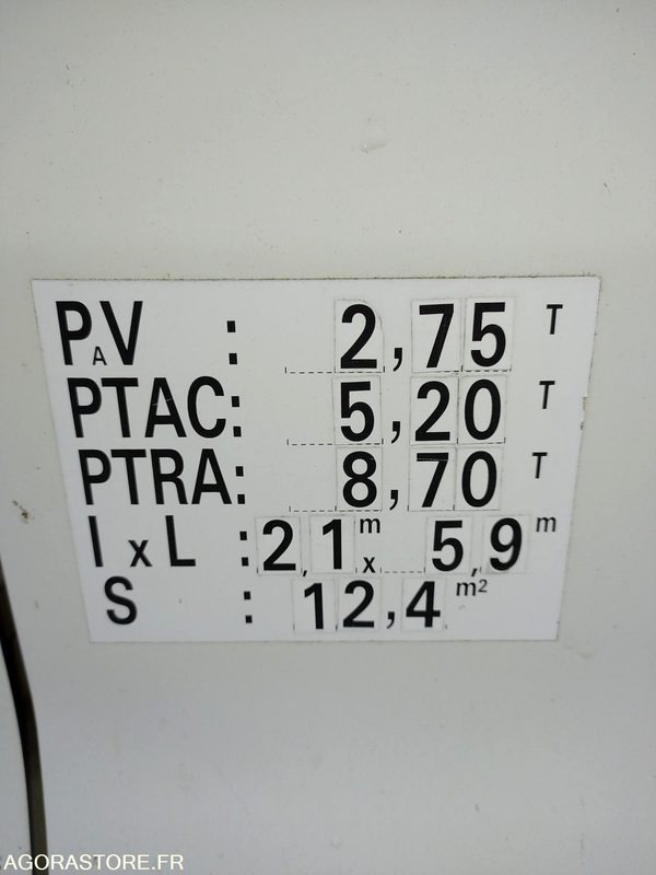 CAMION BENNE IVECO - EY413YY - 142000km - Tipper van: picture 4 CAMION BENNE IVECO - EY413YY - 142000km - Tipper van: picture 4