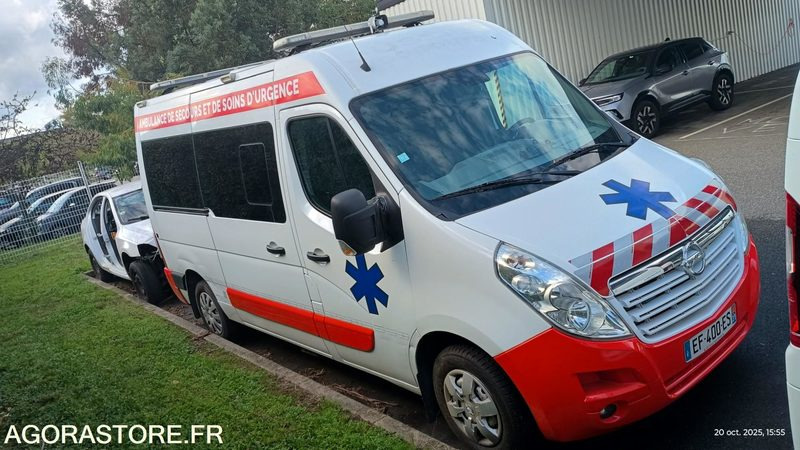 EF-400-ES - Non Roulant - OPEL MOVANO - VASP - 423 771 Kms - Ambulance: picture 1 EF-400-ES - Non Roulant - OPEL MOVANO - VASP - 423 771 Kms - Ambulance: picture 1