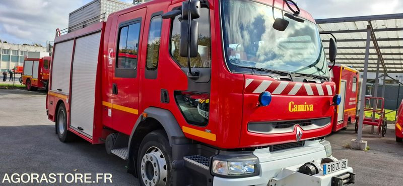 FOURGON POMPE TONNE SR - RENAULT PREMIUM - 518 ZC 29 - Fire truck: picture 2 FOURGON POMPE TONNE SR - RENAULT PREMIUM - 518 ZC 29 - Fire truck: picture 2