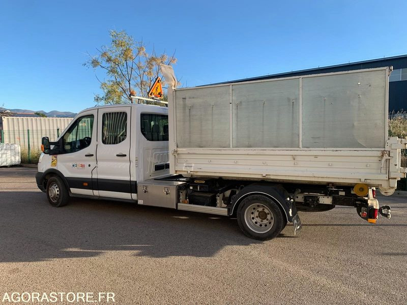 Ford Transit Benne Ampirol - double cabine - 2015 - 63500kms - Tipper van: picture 1 Ford Transit Benne Ampirol - double cabine - 2015 - 63500kms - Tipper van: picture 1