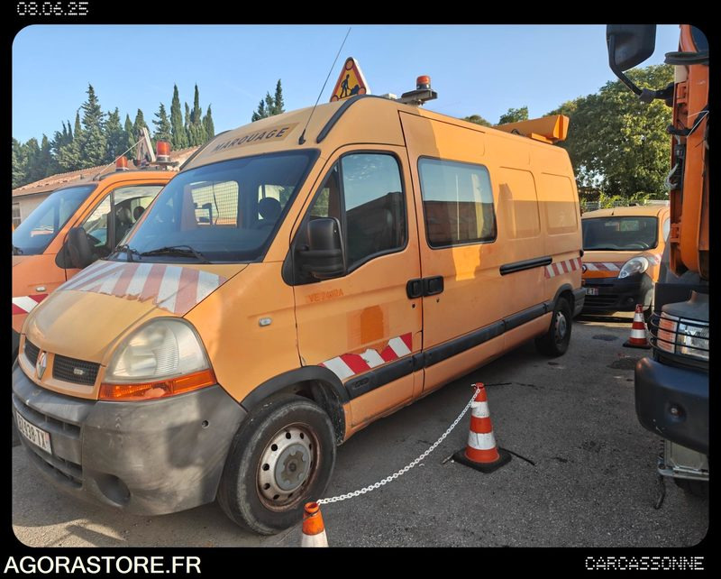Fourgon Renault MASTER BZ-938-TX - Moteur tournant - Voyant airbag allumé - Panel van: picture 1 Fourgon Renault MASTER BZ-938-TX - Moteur tournant - Voyant airbag allumé - Panel van: picture 1