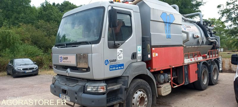 HYDROCUREUR RENAULT HUWER 26T 3979WR71 (vente uniquement Export) - Vacuum truck: picture 2 HYDROCUREUR RENAULT HUWER 26T 3979WR71 (vente uniquement Export) - Vacuum truck: picture 2